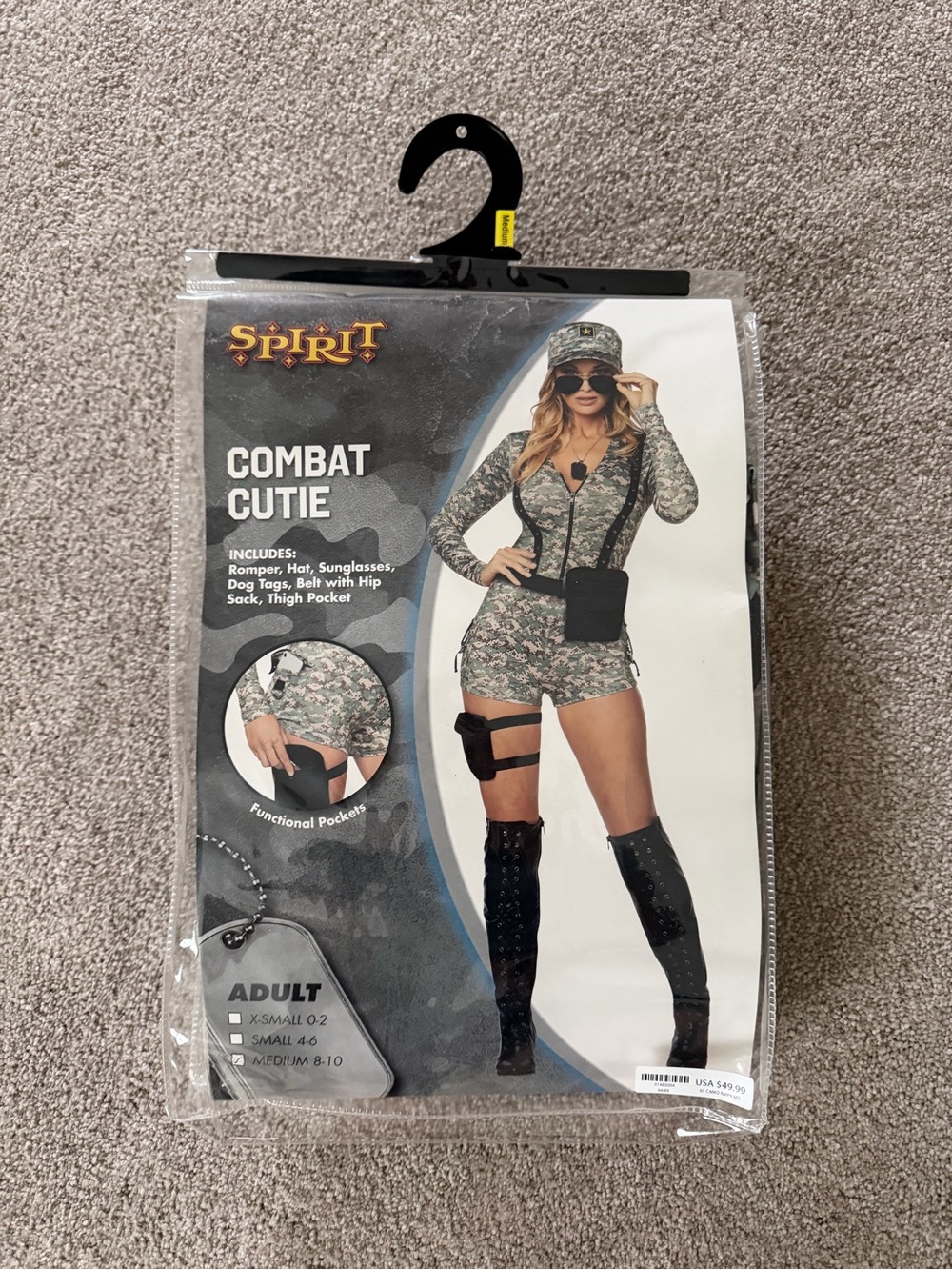 Spirit Combat Cutie Camo Costume - Green